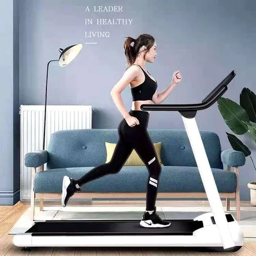 Folding Home Treadmill with Smart Tracking | Compact Electric Walking & Jogging Treadmill