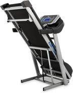 Folding Smart Treadmill with Handlebar Controls | Compact Home Treadmill for Small Spaces