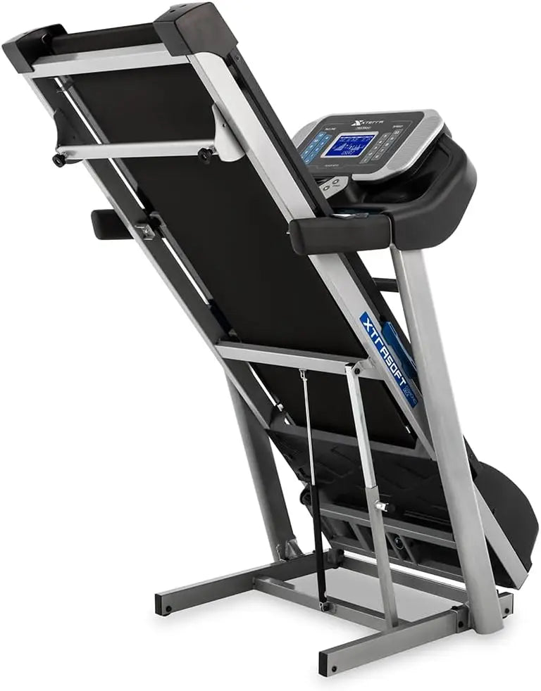 Folding Smart Treadmill with Handlebar Controls | Compact Home Treadmill for Small Spaces