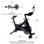 Elite Connected Spinner Bike by SPINNING® | Home Indoor Cycling Bike