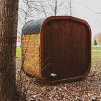 Outdoor ThermoWood Sauna MW20 | Premium Backyard Sauna for 5–6 People