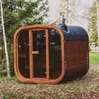 Outdoor ThermoWood Sauna MW20 | Premium Backyard Sauna for 5–6 People