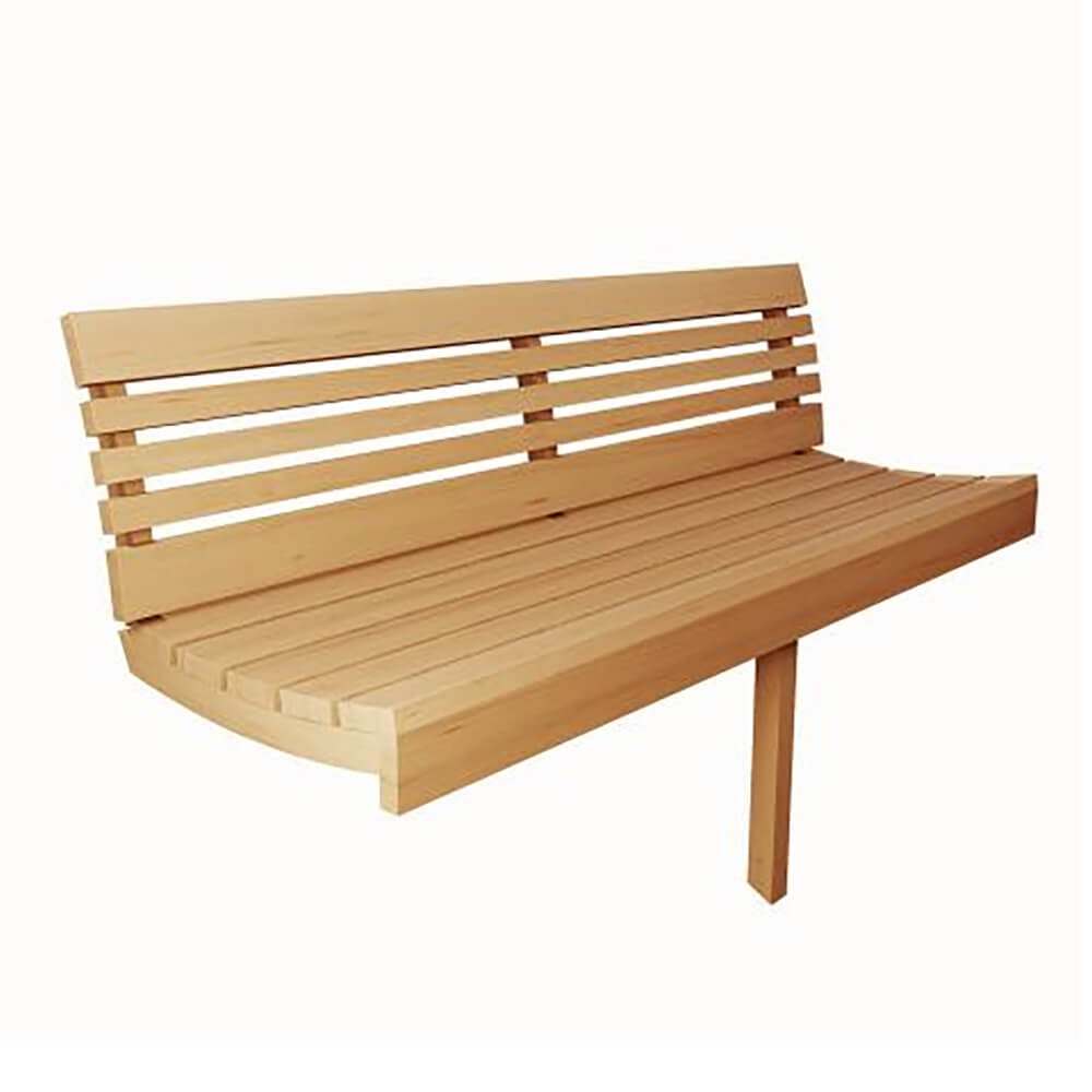 SaunaLife Model E6 Ergo Series 3-Person Thermo-Spruce Backyard Sauna Barrel